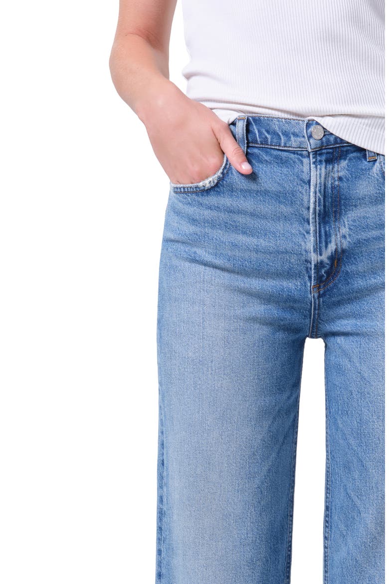 Ren High Waist Wide Leg Jeans, Alternate, color, MEASURE
