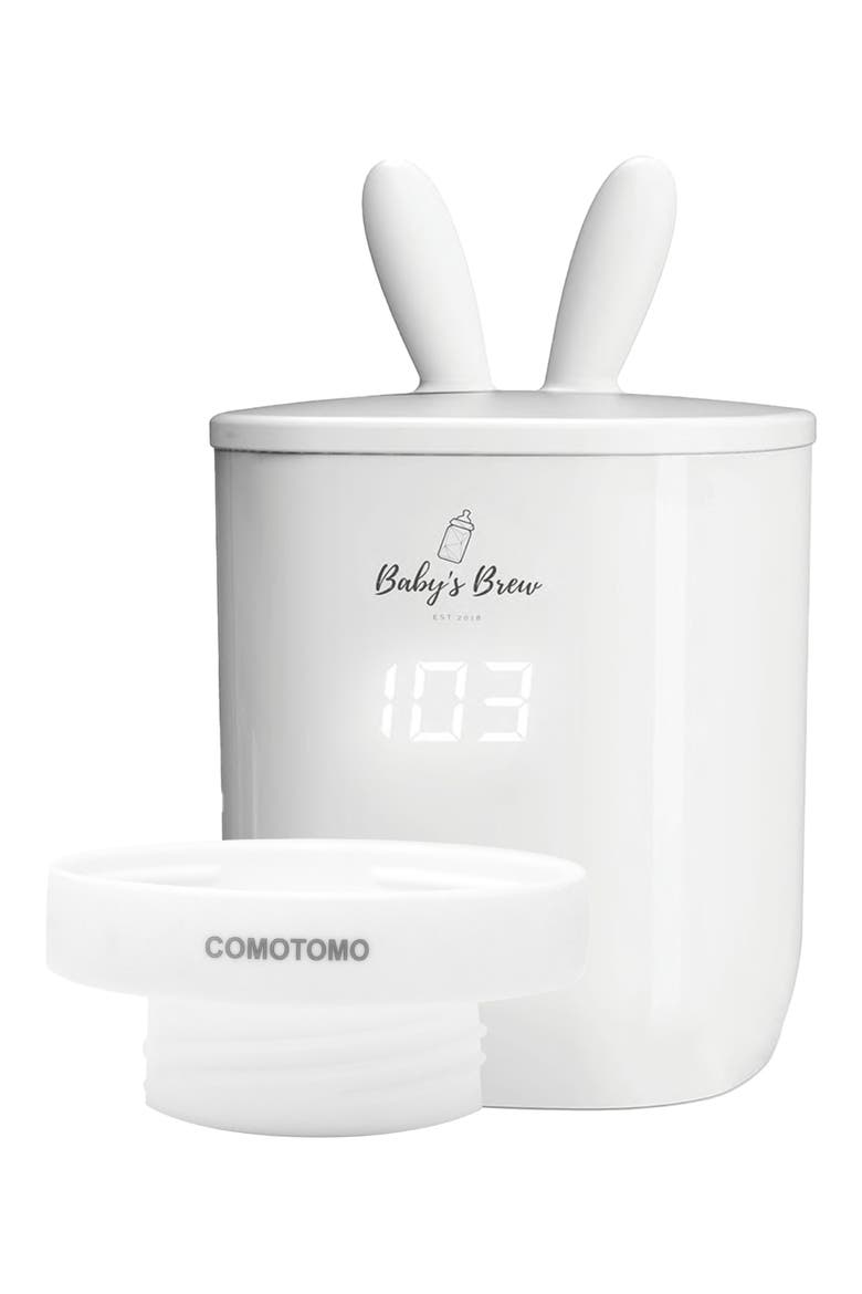 3.0 Portable Bottle Warmer Pro with Comotomo Adapter, Main, color, WHITE