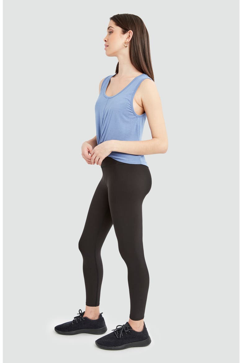 Amber Twist Front Tank Top, Alternate, color, SURFSIDE