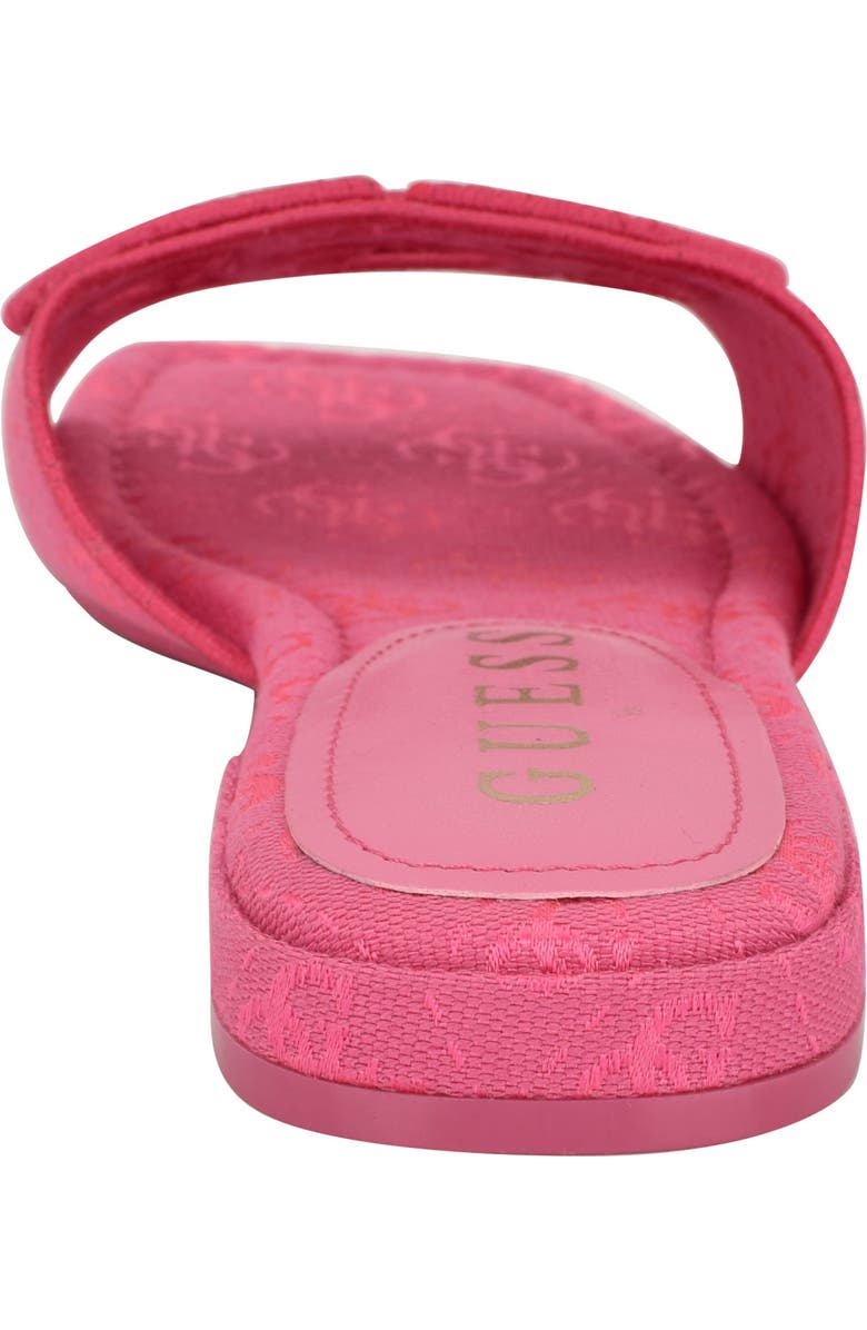 GUESS Tarishae Slide Sandal, Alternate, color, Medium Pink