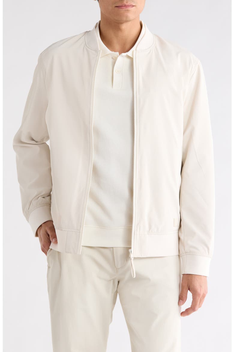 Bomber Jacket, Main, color, ECRU