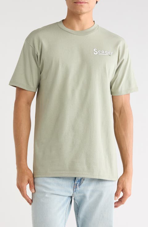 Drifting the West Cotton Graphic T-Shirt