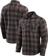 Darius Rucker Collection by Fanatics Men's Darius Rucker Collection by Fanatics Tan Pittsburgh Pirates Classic Flannel Long Sleeve Button-Up Shirt