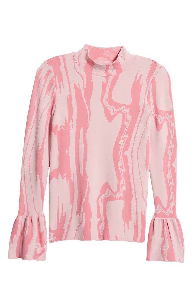 River Island Painterly Swirl Sweater, Alternate, color,