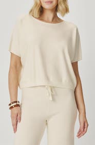 Splendid Christa Short Sleeve Sweater