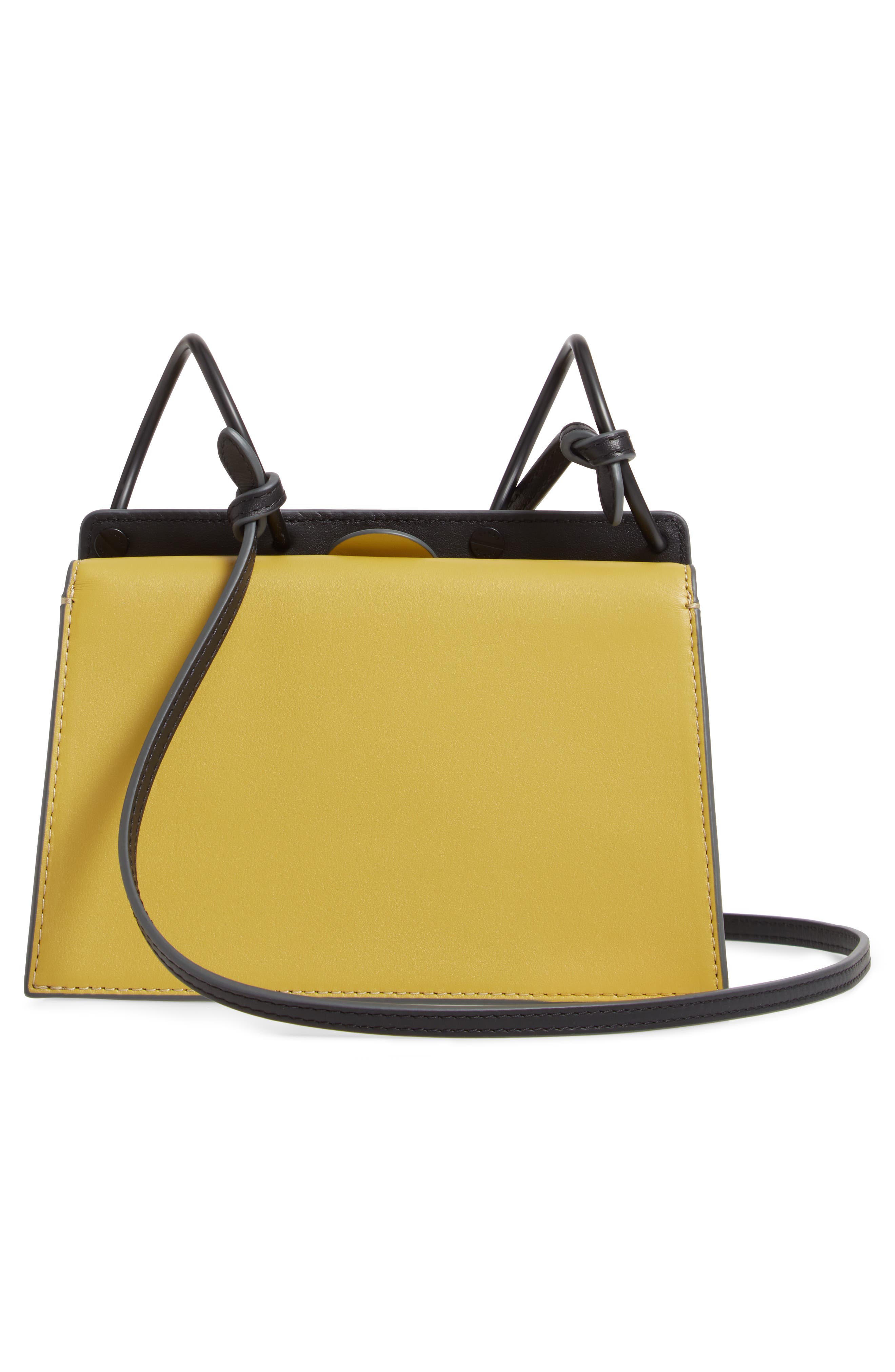 Mini Phoebe Leather Bag, Alternate, color, MINT/ OLIVE