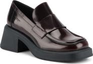 Vagabond Shoemakers Dorah Block Heel Platform Loafer