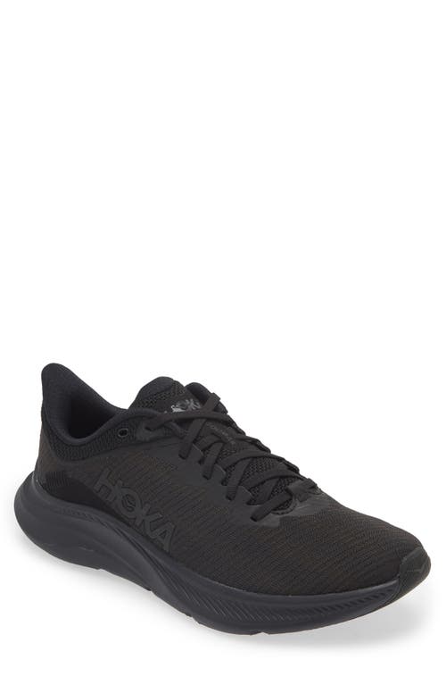 Hoka Solimar Running Shoe In Black