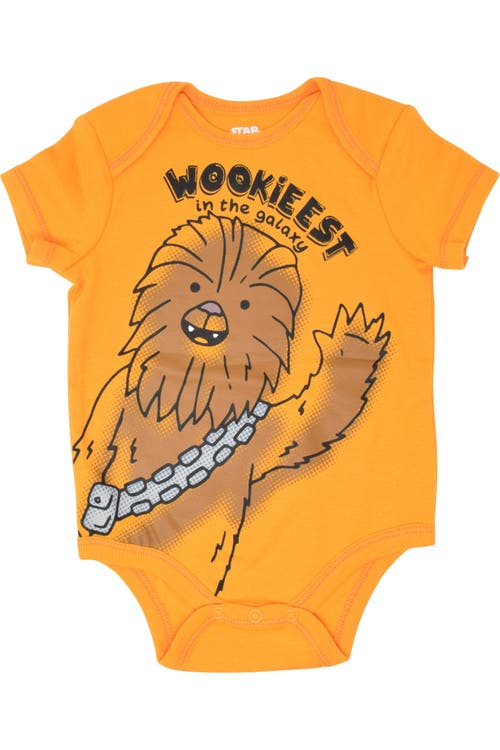 Star Wars 5-pack Short Sleeve Bodysuits In Multi