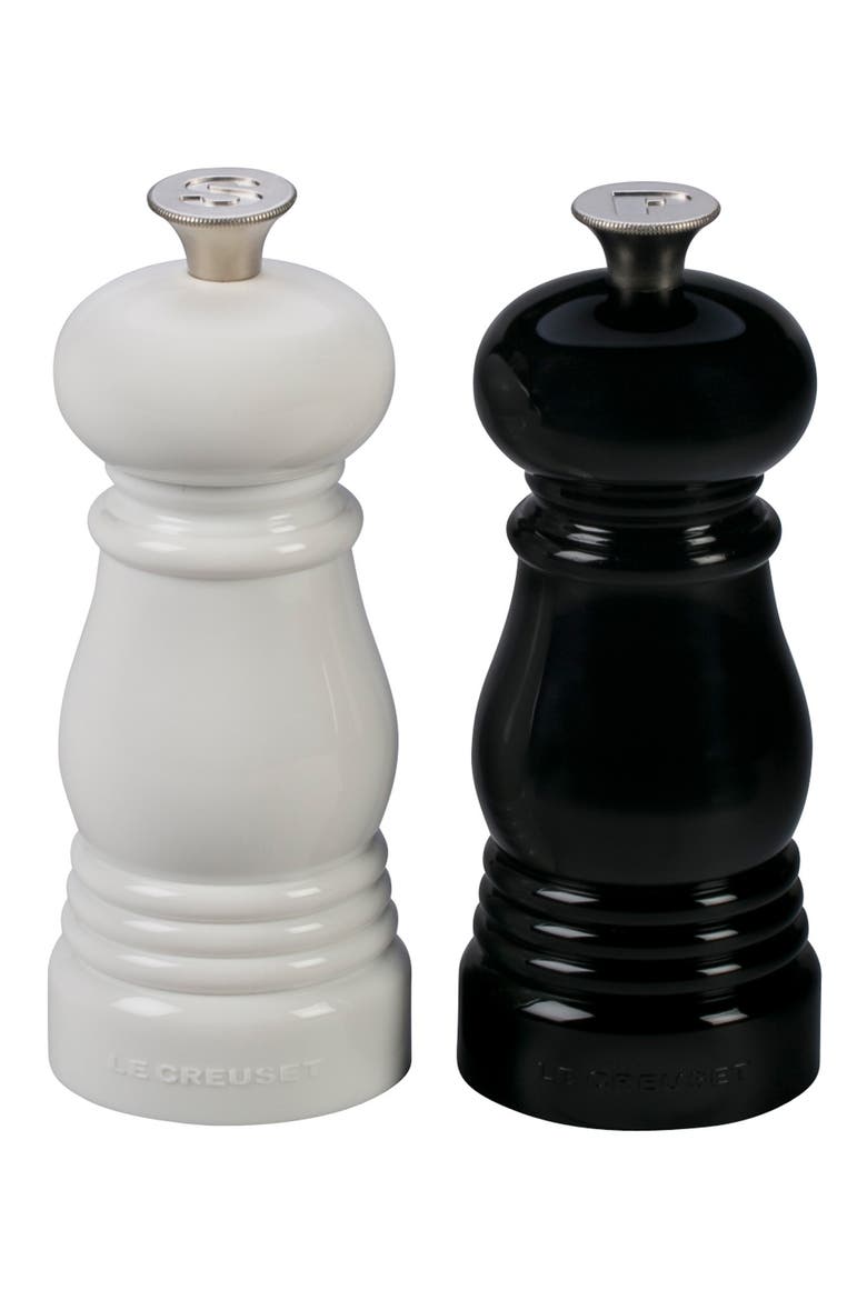 Classic Petite Salt & Pepper Mill Set, Alternate, color, BLACK AND WHITE