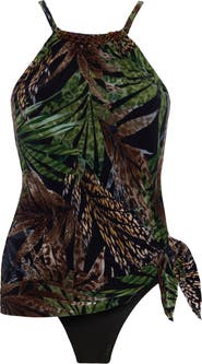 Magicsuit® Nighthawk Charlie Skirted One-Piece Swimsuit