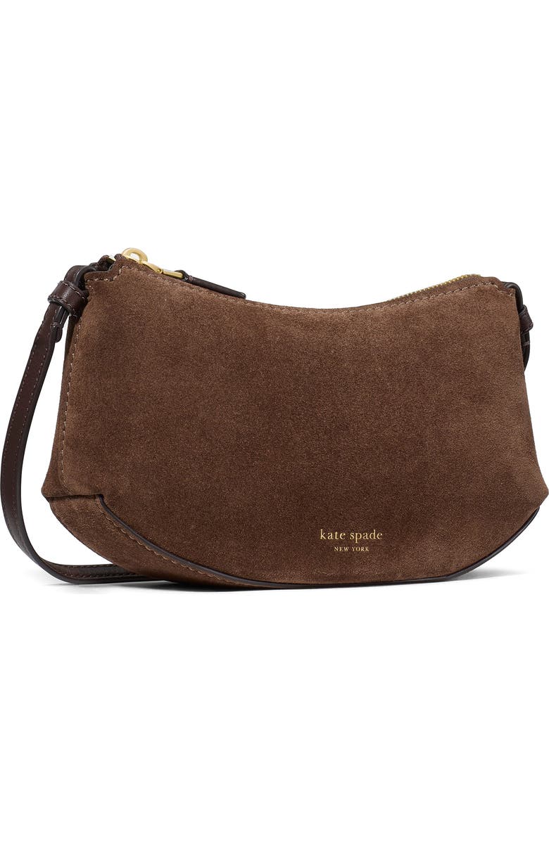 Kate Spade New York loop suede crossbody bag, Alternate, color,