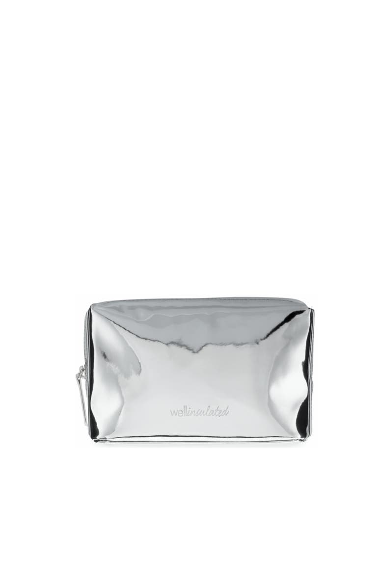WELLinsulated Performance Beauty Bag, Alternate, color, Silver