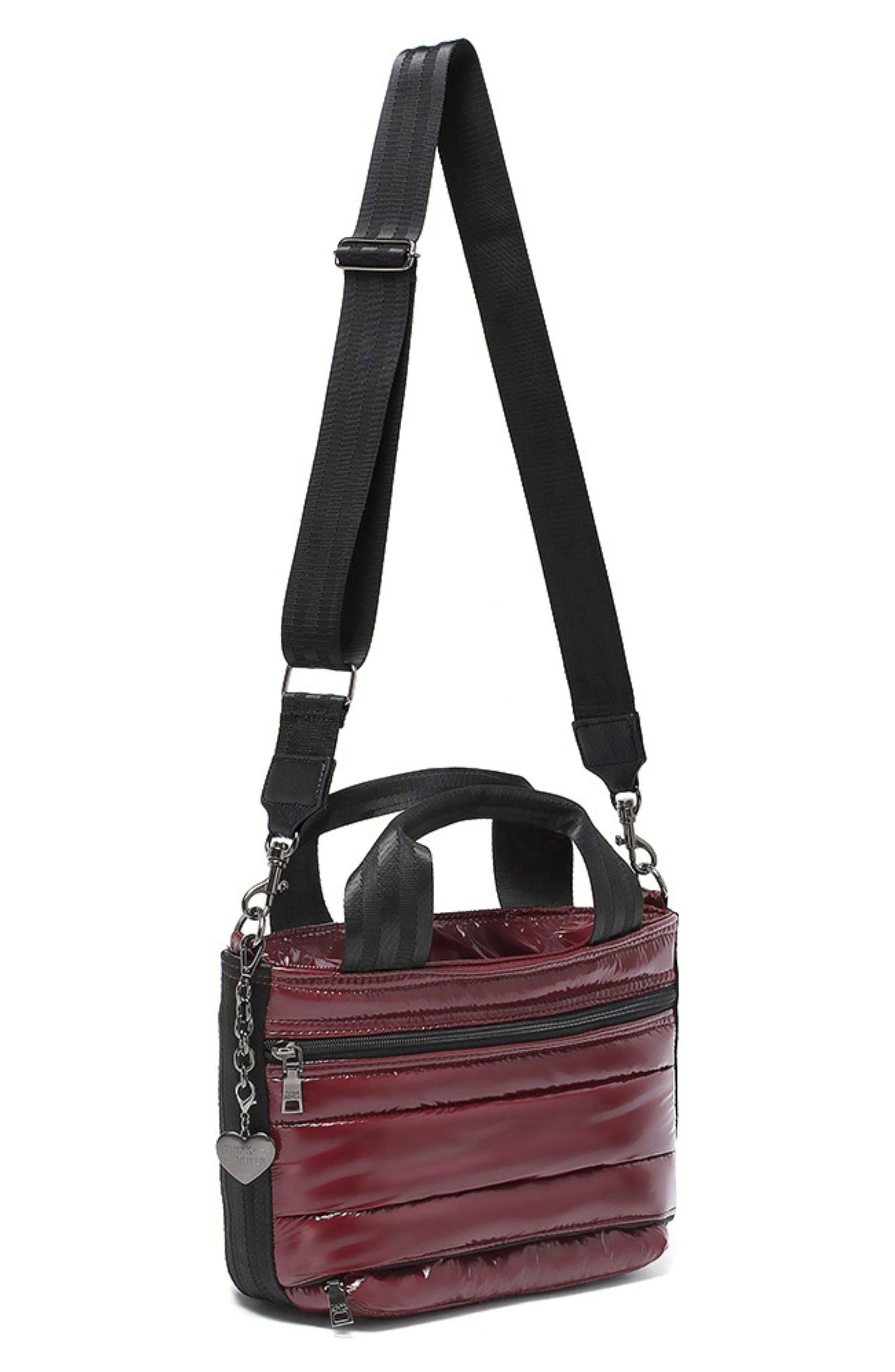 Rebel Quilted Tote, Alternate, color, GLOSSY DEEP BURGUNDY