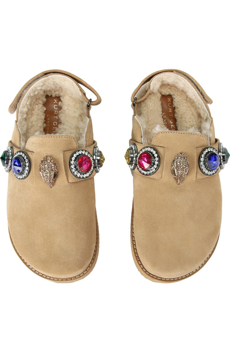 Kurt Geiger London Octavia Genuine Shearling Lined Clog, Alternate, color,
