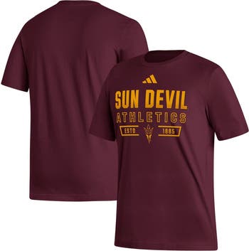 売れ筋商品|||アディダス Tシャツ トップス レディース Men's Maroon Arizona State Sun Devils Head of Class Fresh T-shirt Maroon adidas Men's adidas Maroon Arizona State Sun Devils Head of