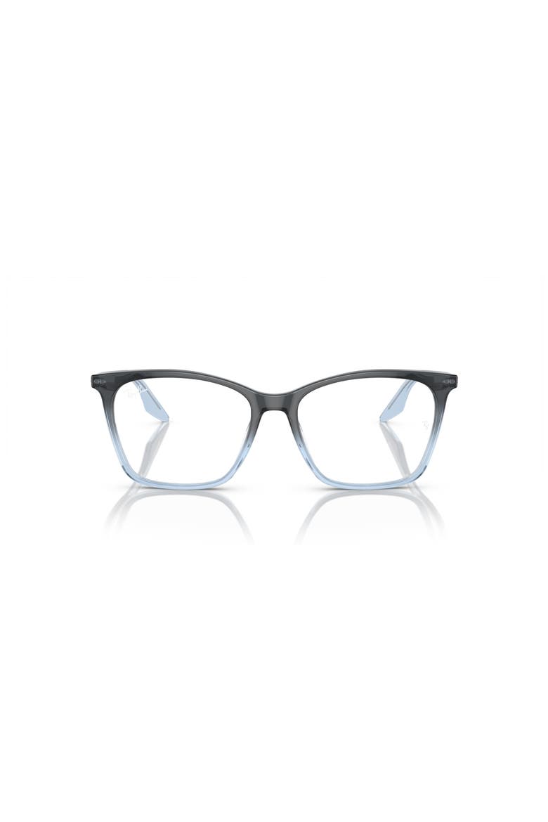 52mm Cat Eye optical glasses, Alternate, color, Blue
