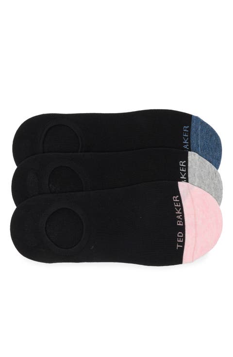 Pack of 3 No Show Socks