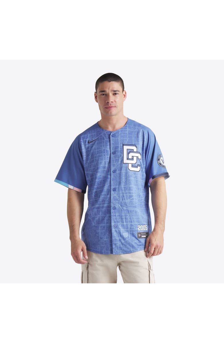 Nike Men's Nike Blue Washington Nationals 2025 City Connect Limited Jersey, Alternate, color, Blue