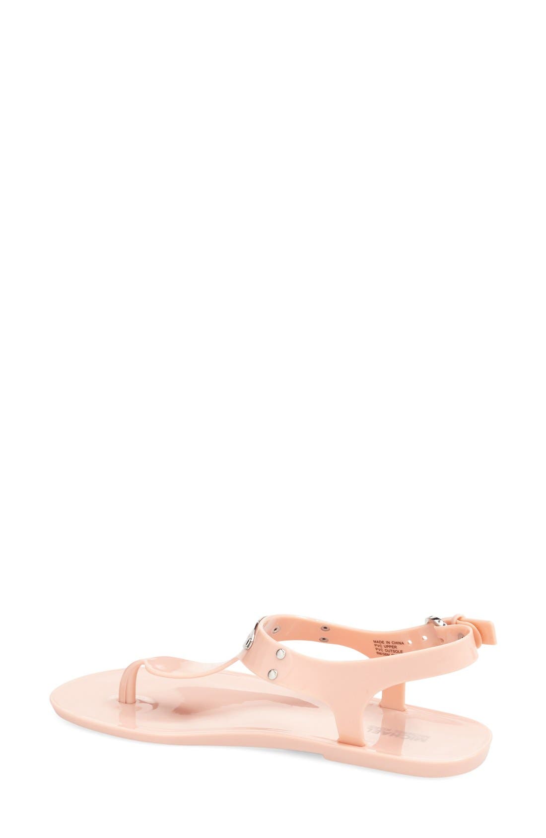'Plate' Sandal, Alternate, color, PALE PINK