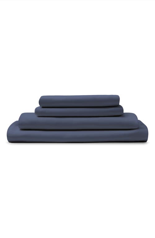 Sijo Sateen Sheet Set In Blue