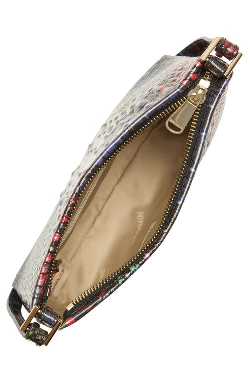 Brahmin Lorelei Croc Embossed Leather Shoulder Bag In Multi