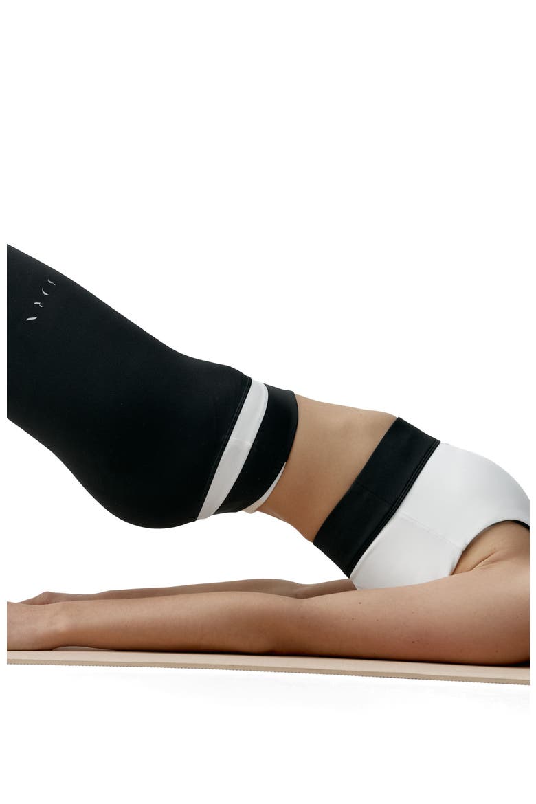 Kate Performance 7/8 Sports Legging, Alternate, color, Black-OffWhite