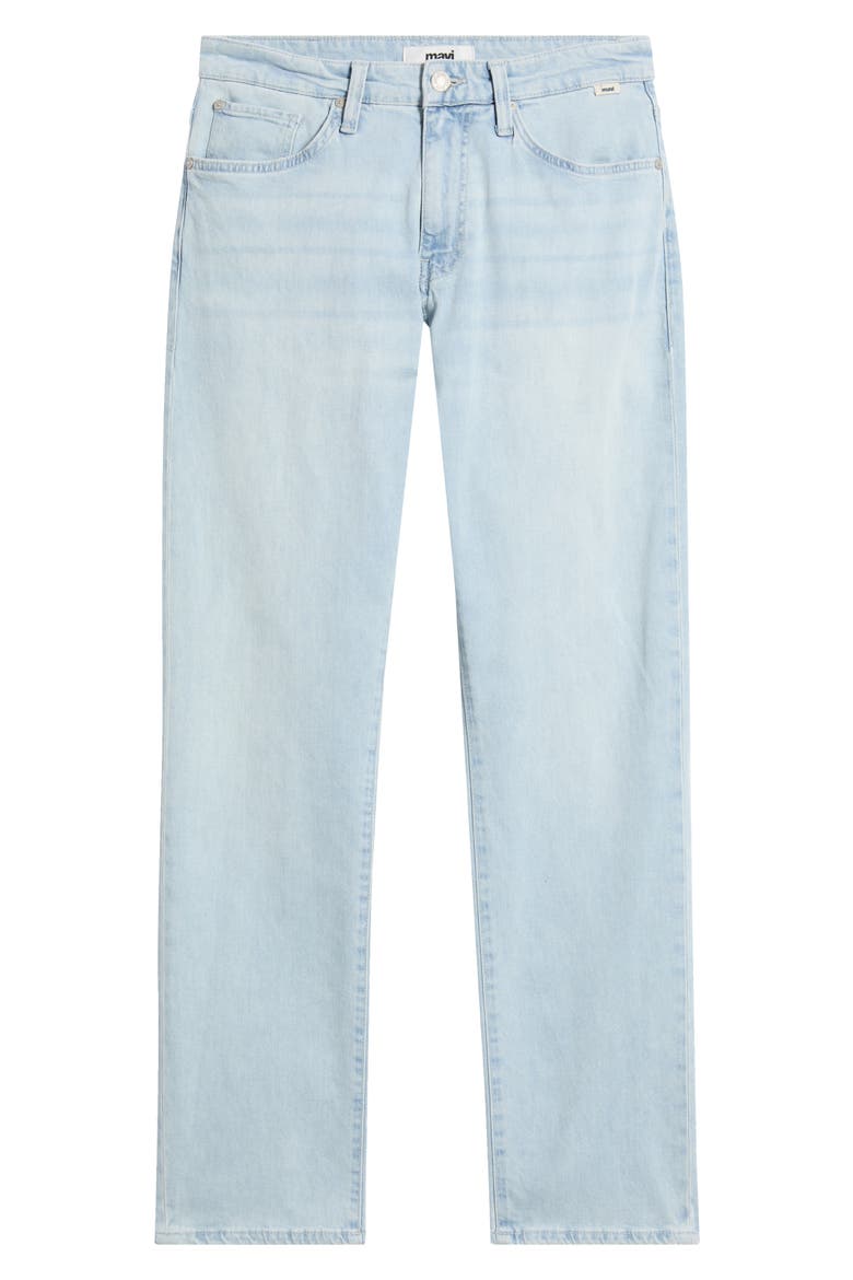 Zach Straight Leg Jeans, Alternate, color, BLEACHED OCEAN BLUE