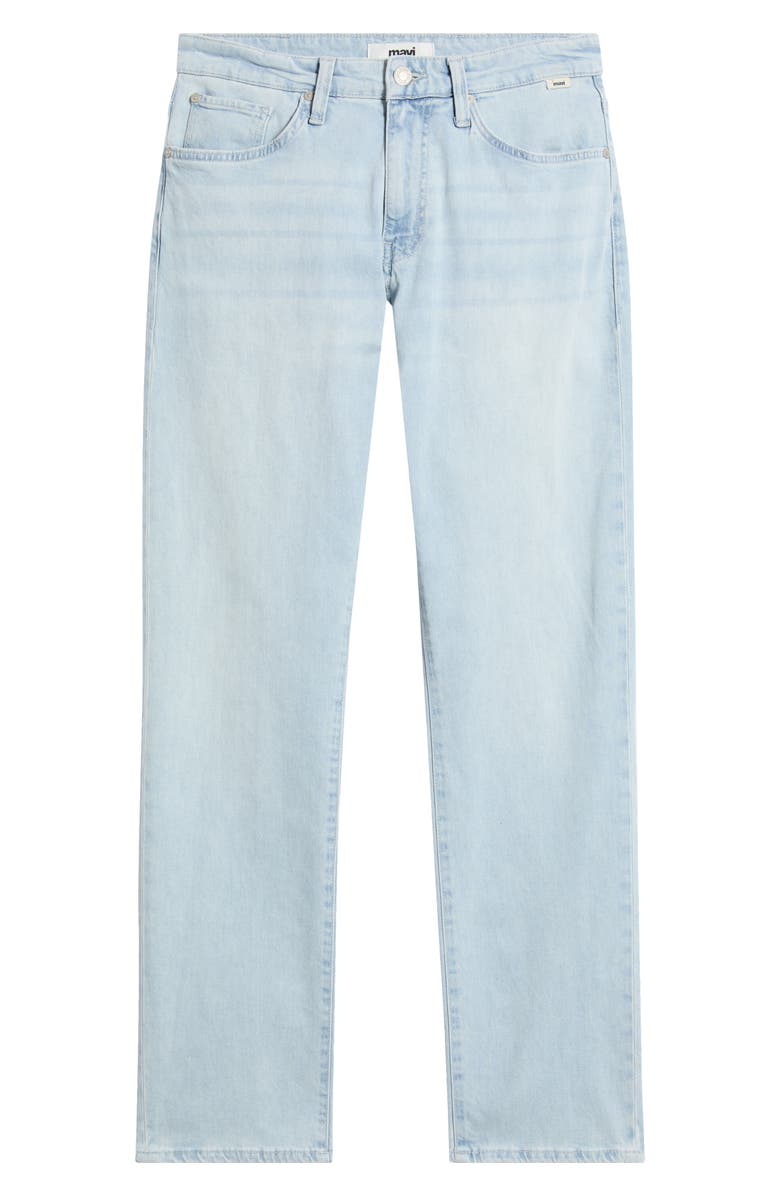 Mavi Jeans Zach Straight Leg Jeans, Main, color, Bleached Ocean Blue