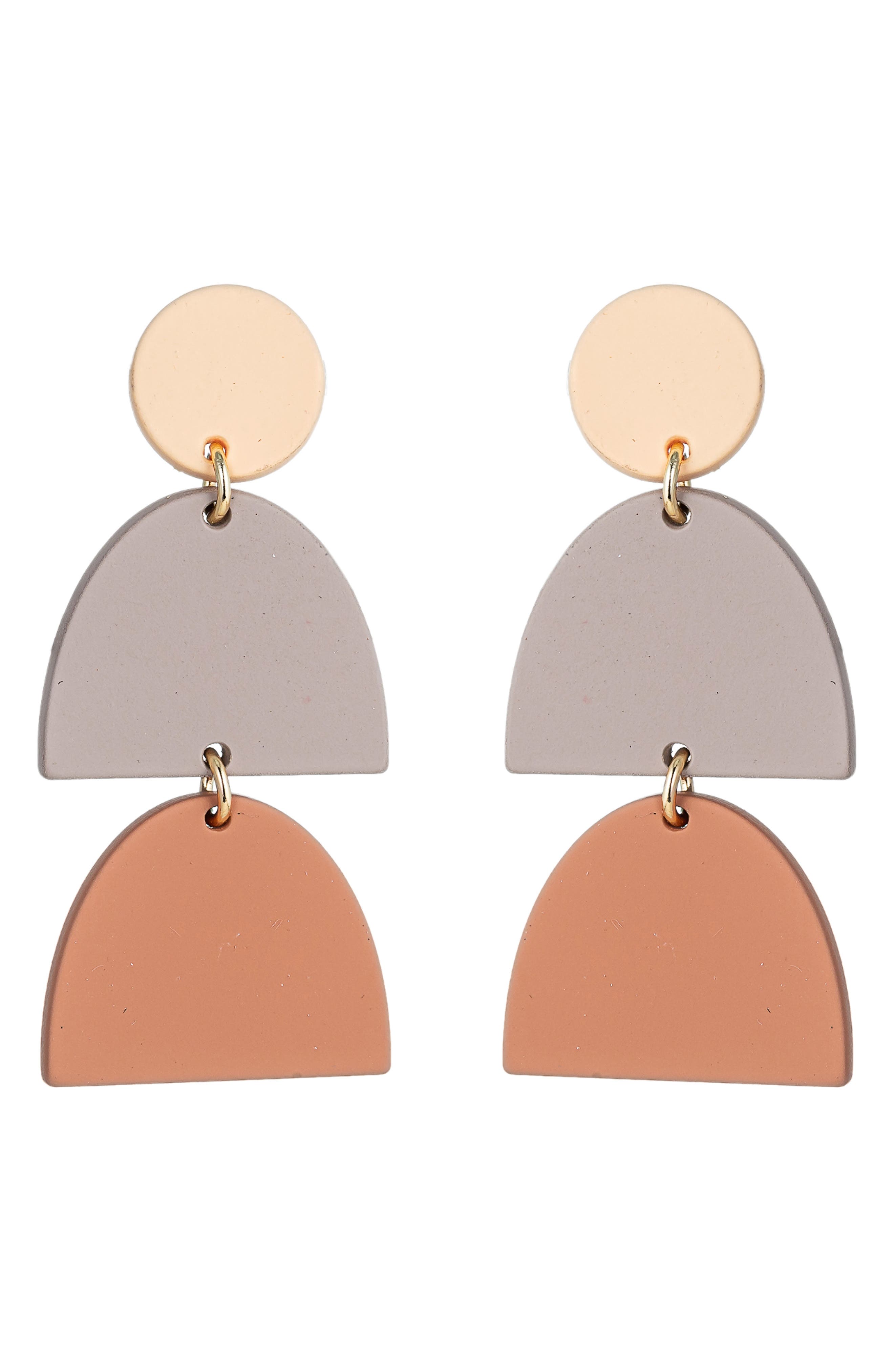 EYE CANDY LOS ANGELES Lisa Geometric Drop Earrings
