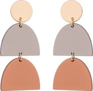 EYE CANDY LOS ANGELES Lisa Geometric Drop Earrings