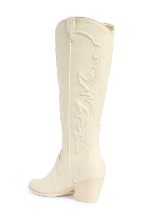 Billini Udel Cowboy Boot In White