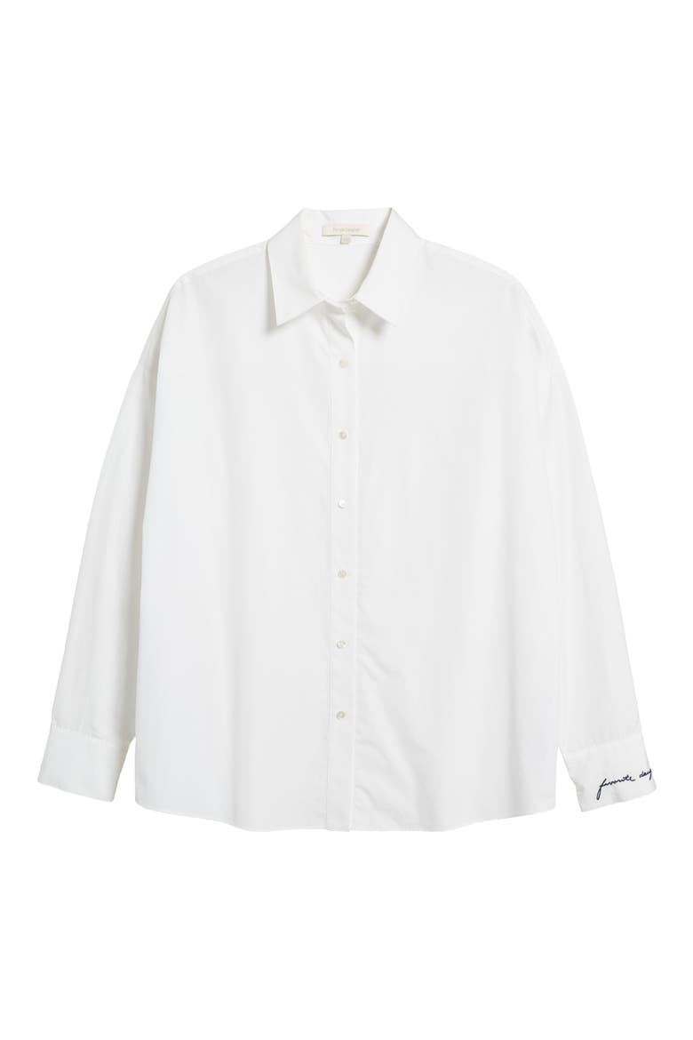 The Ex-Boyfriend Button-Up Shirt, Alternate, color, WHITE