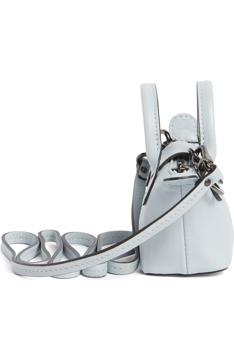 Longchamp Le Pliage Cuir Nano Crossbody Bag, Alternate, color,