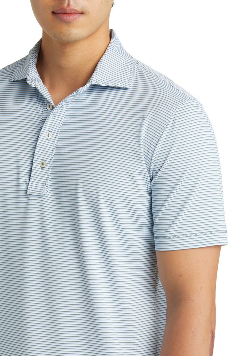 Peter Millar Crown Crafted Ezra Tailored Fit Jersey Performance Polo, Alternate, color,