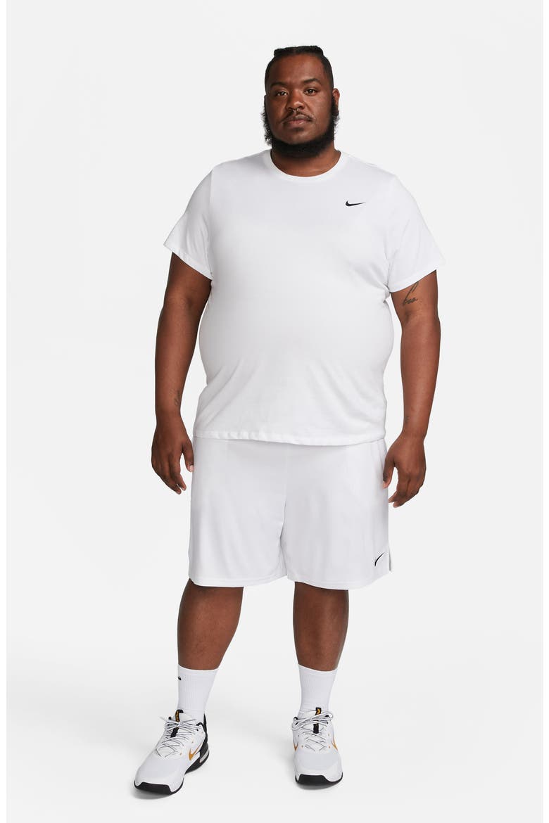 Dri-FIT Training T-Shirt, Alternate, color, 100 WHITE/BLACK