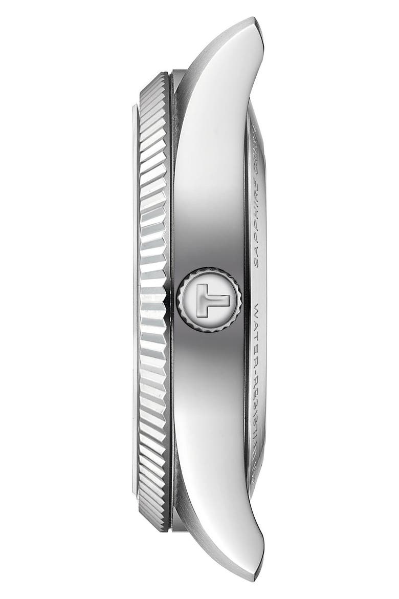 Ballade Automatic COSC Bracelet Watch, 39mm, Alternate, color, ICE BLUE