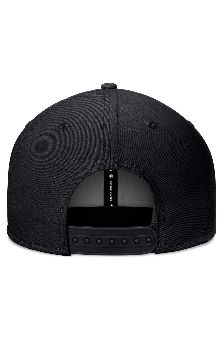 TOP OF THE WORLD Men's Top of the World Black LSU Tigers Bullpen Snapback Hat, Alternate, color, Black