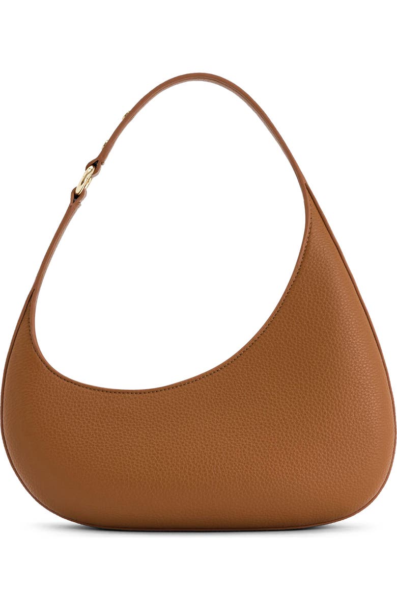 JW PEI Harlee Faux Leather Shoulder Bag, Alternate, color, Brown