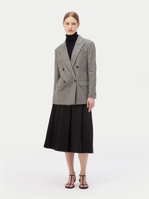 Gobi Mongolian Cashmere Double-breasted Cashmere Blazer