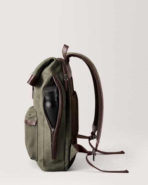Carl Friedrik City-hopper Backpack In Olive