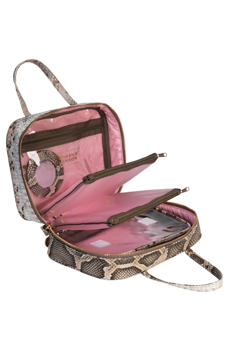 Stephanie Johnson Java Coffee ML Traveler Cosmetics Case, Alternate, color,