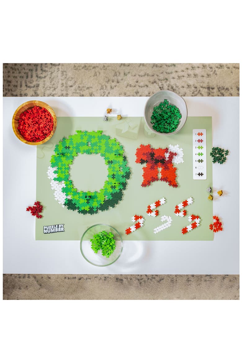 500-Piece Puzzle By Number, Alternate, color, NO COLOR