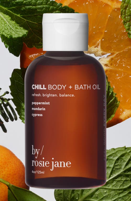 By Rosie Jane Chill Body & Bath Oil In Transparent