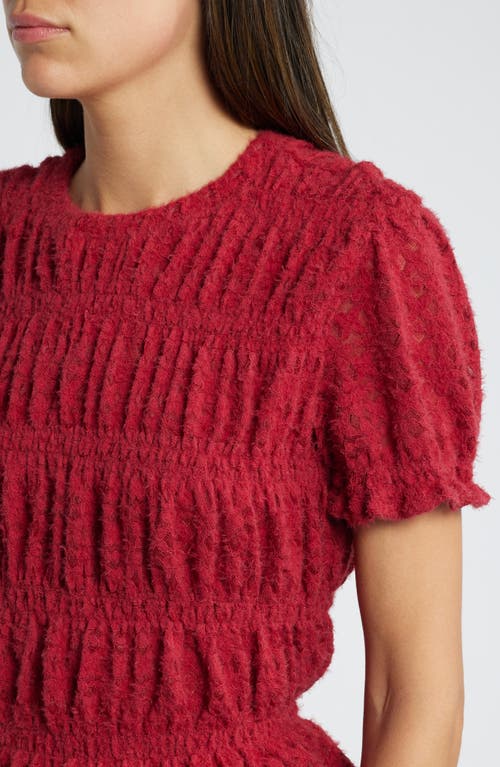 Shop Treasure & Bond Shirred Lace Top