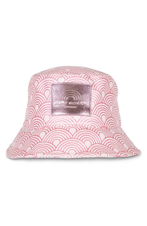 Rainbow Print Bucket Hat