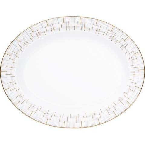 Luminous 16 Inch Oval Platter