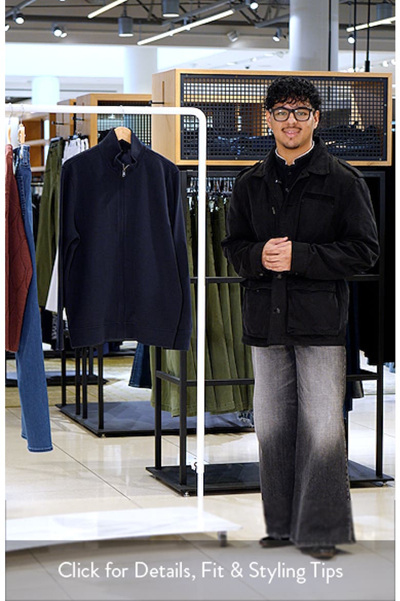 Pique Zip Jacket (Men) | Nordstrom