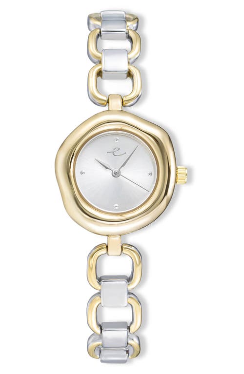 Ettika Chunky Bezel Bracelet Watch In Gold
