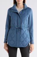 Theory City Combo Onion Quilted Jacket